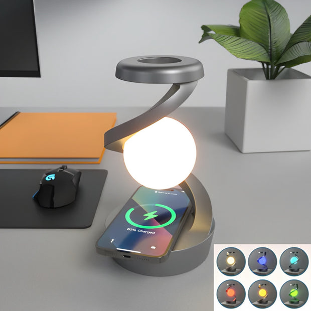 Rotating Moon Desk Lamp | by Nuvellor